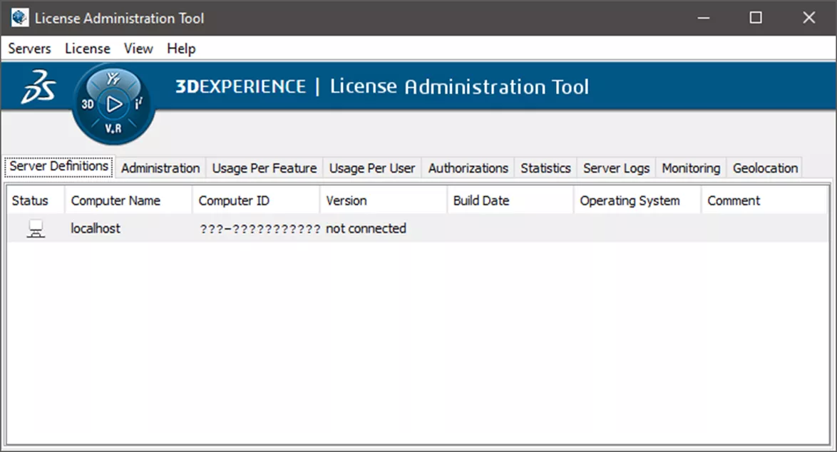 License Administration Tool in 3DEXPERIENCE