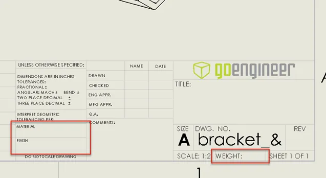 Drawing Templates from Scratch in SOLIDWORKS: Part I 