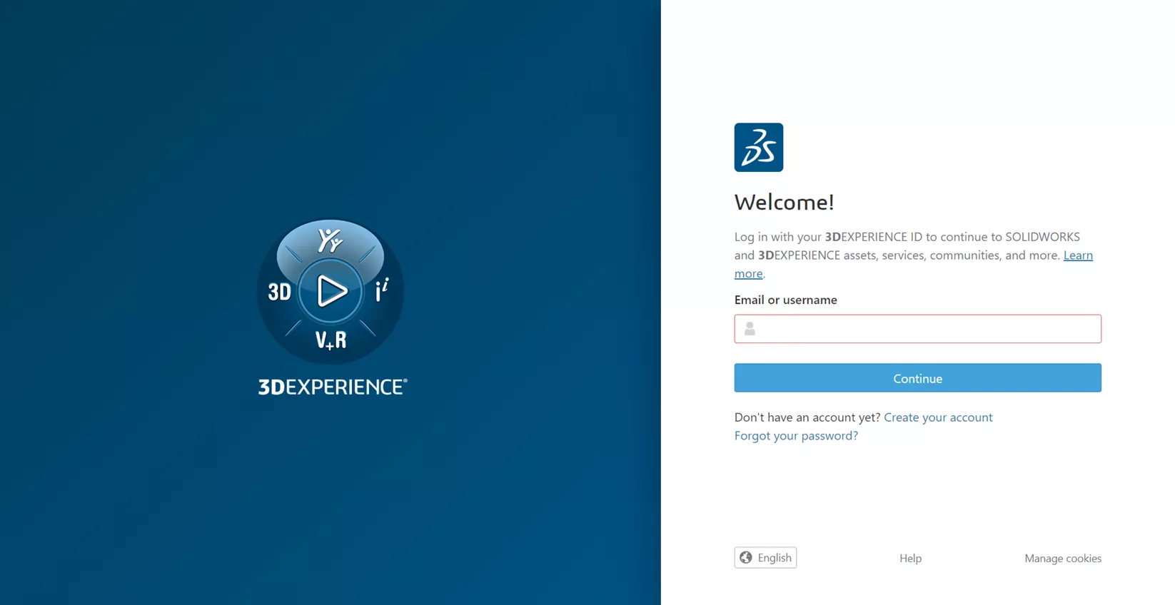 Obtain Your Visualize Standard Serial Number by Logging in with your 3DEXPERIENCE ID 