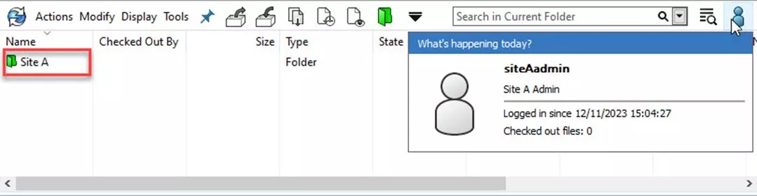 SOLIDWORKS PDM Group Memberships by Folder