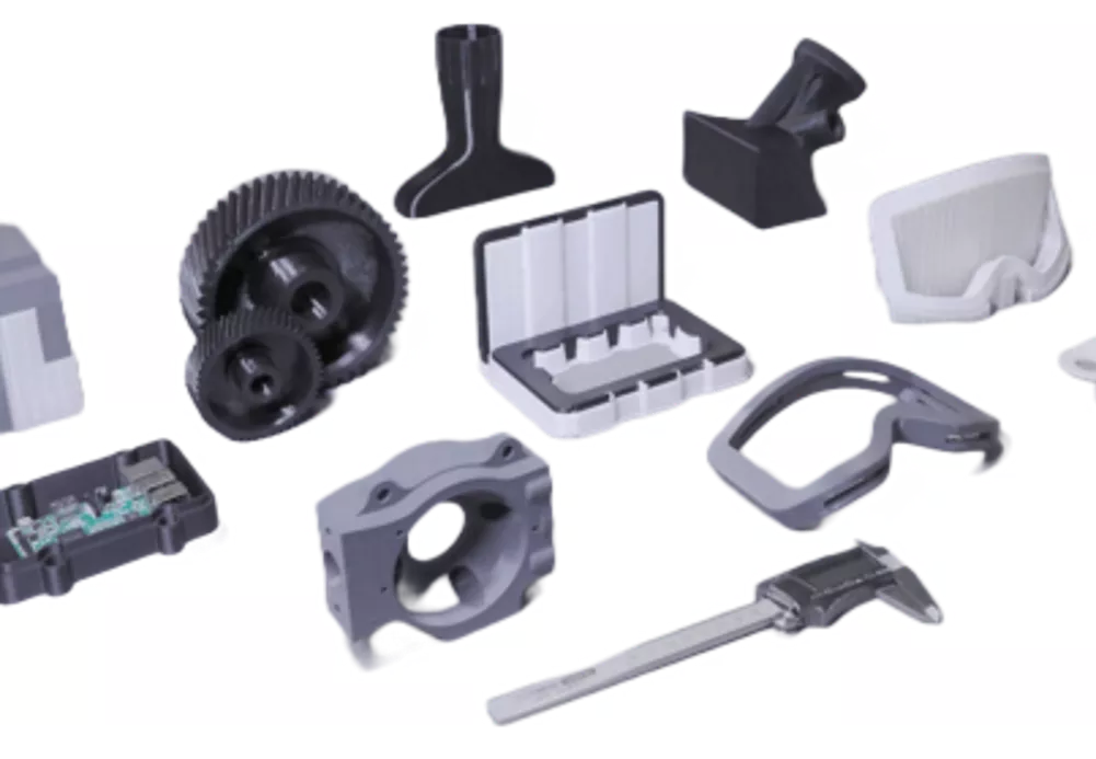Sample FDM Parts Printed on a MakerBot 3D Printer