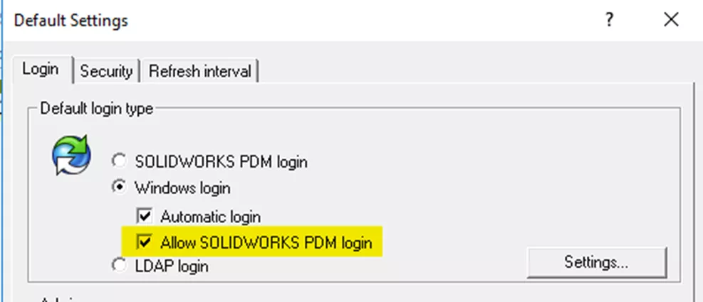 Managing Auto-Logins for SOLIDWORKS PDM Users with Mixed Logins