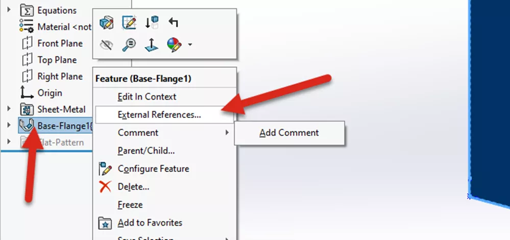 Managing External References in SOLIDWORKS Assemblies