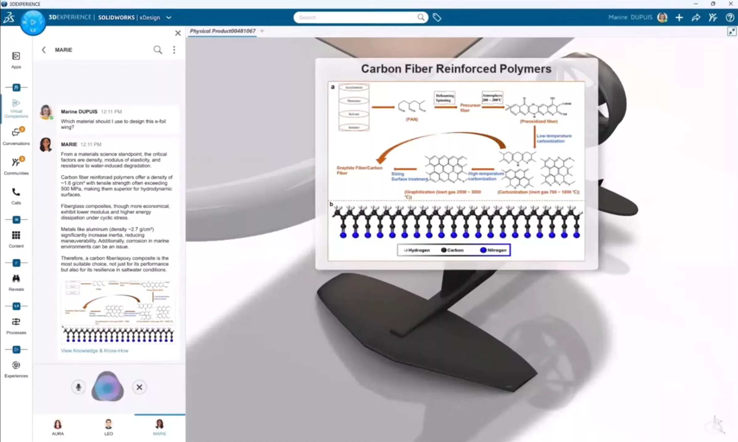 MARIE Demo at 3DEXPERIENCE World 2026
