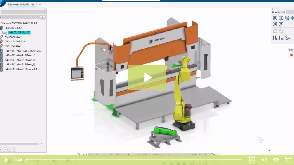 GoEngineer Customer Metalworks 3DEXPERIENCE ROBOTICS and SOLIDWORKS Case Study