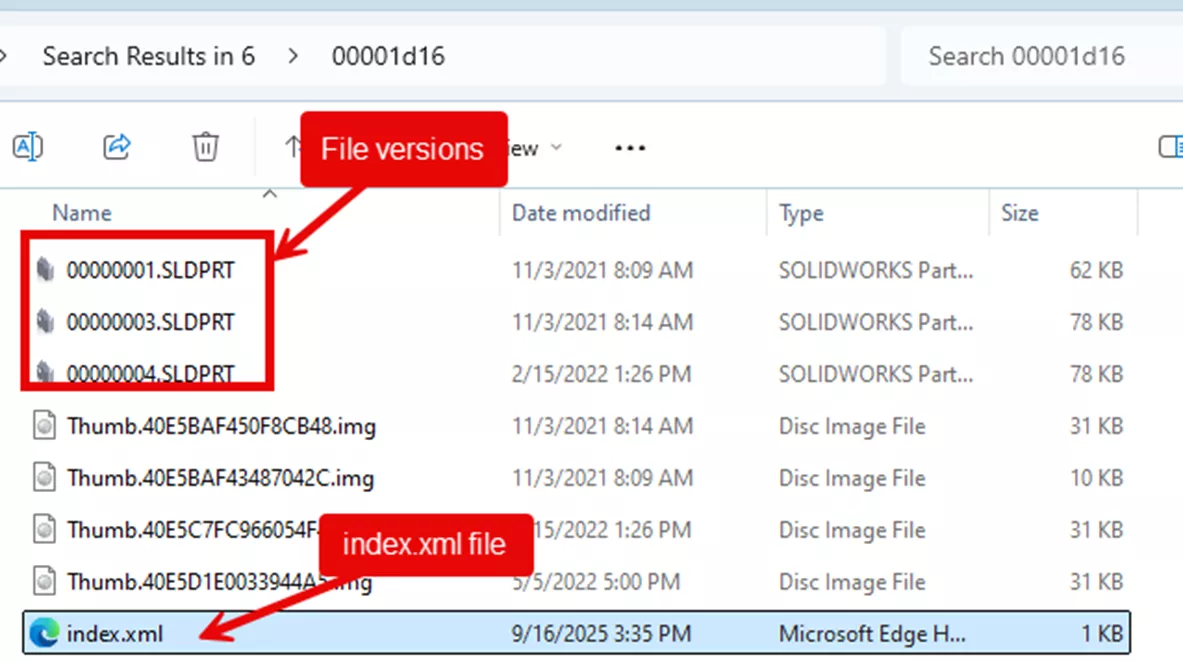 Missing Version Can Cause SOLIDWORKS PDM Error Accessing Archive