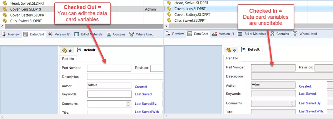 Mitigating Blank Variable Values in SOLIDWORKS PDM Vaults