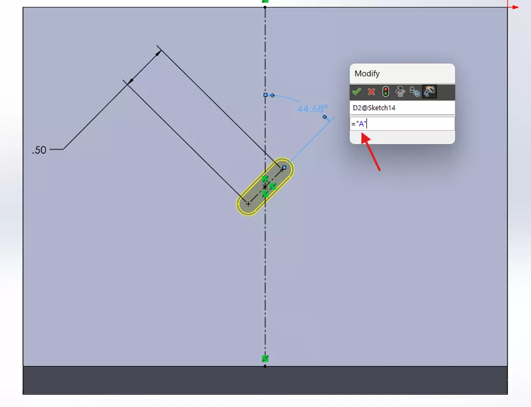 Modify Dimensions in SOLIDWORKS