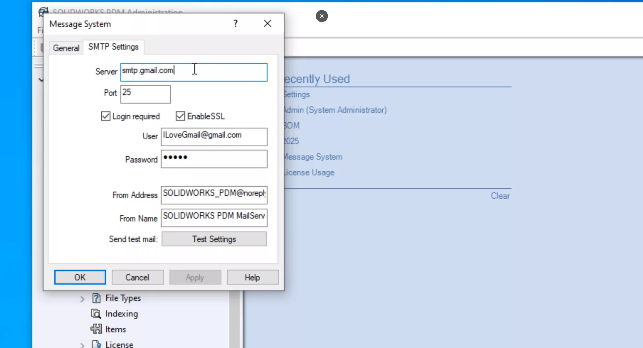 NEW STMP Settings in SOLIDWORKS PDM 2025