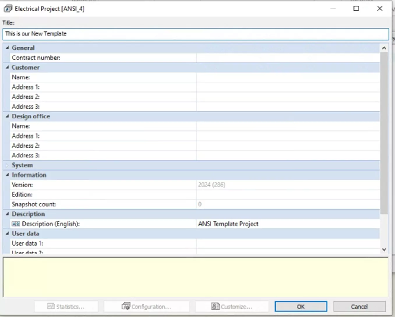 Create and Name a New SOLIDWORKS Electrical Template