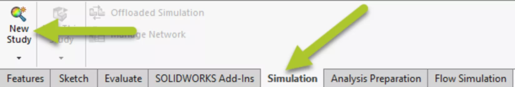 New Study Option in SOLIDWORKS Flow Simulation 