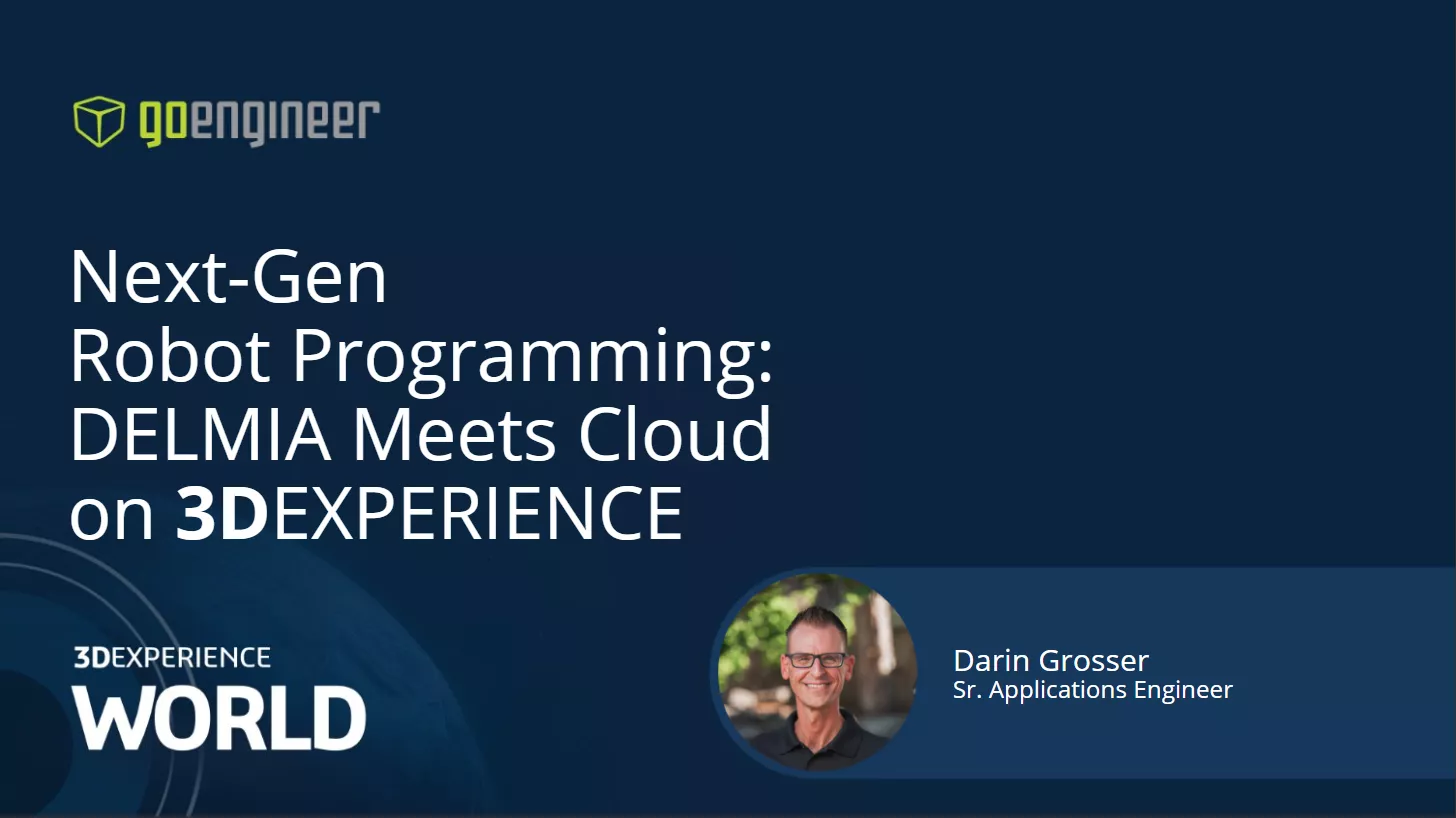 Next-Gen Robot Programming: DELMIA Meets Cloud on 3DEXPERIENCE by Darin Grosser