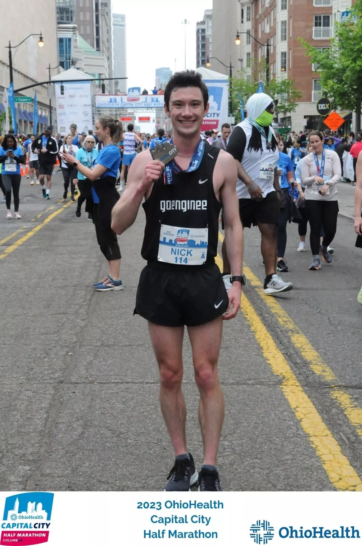 Nick Sweeney of GoEngineer Competes at Cap City Half Marathon 