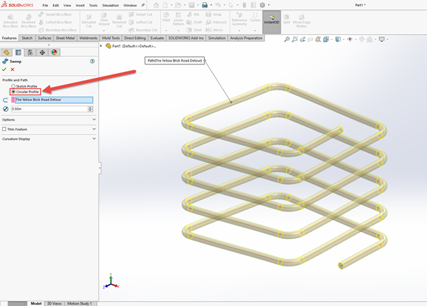 How to model spring in solidworks Opcion1 HelixSpiral and Swept Boss  Base  GrabCAD Tutorials