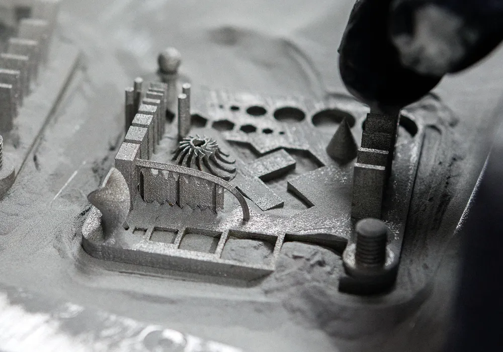开放式粉末和开放式架构与Xact金属3D打印机