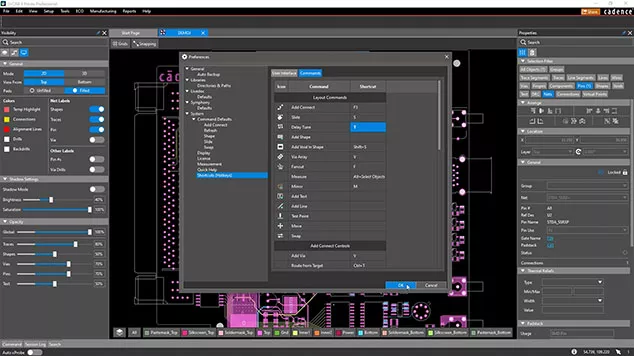 Cadence OrCAD X lets you make the design environment your own with deep customization.