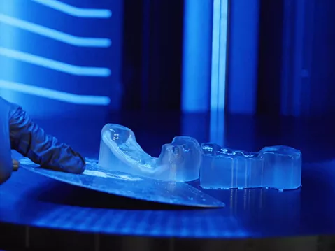 The DentaJet XL Includes Integrated Curing for Flawless Accuracy