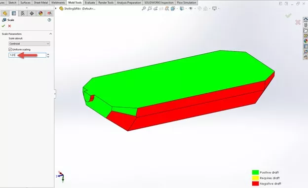 Part Scaling SOLIDWORKS Tutorial 