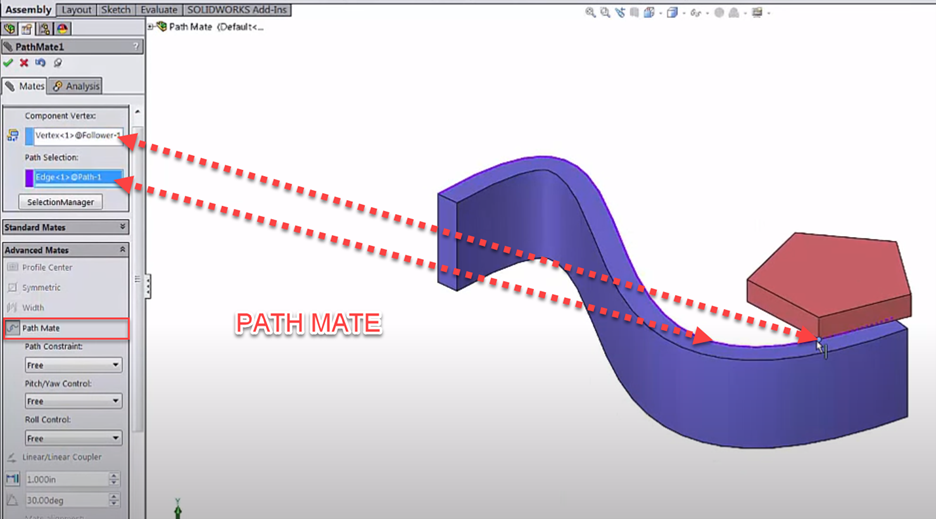 Introduction To SOLIDWORKS Mates: Standard, Advanced, & Mechanical ...