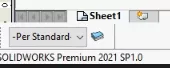 Per Standard SOLIDWORKS Layer Option