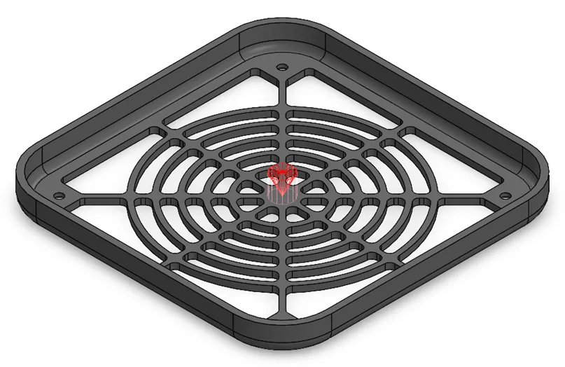 Place Injection Point Using SOLIDWORKS Plastics 