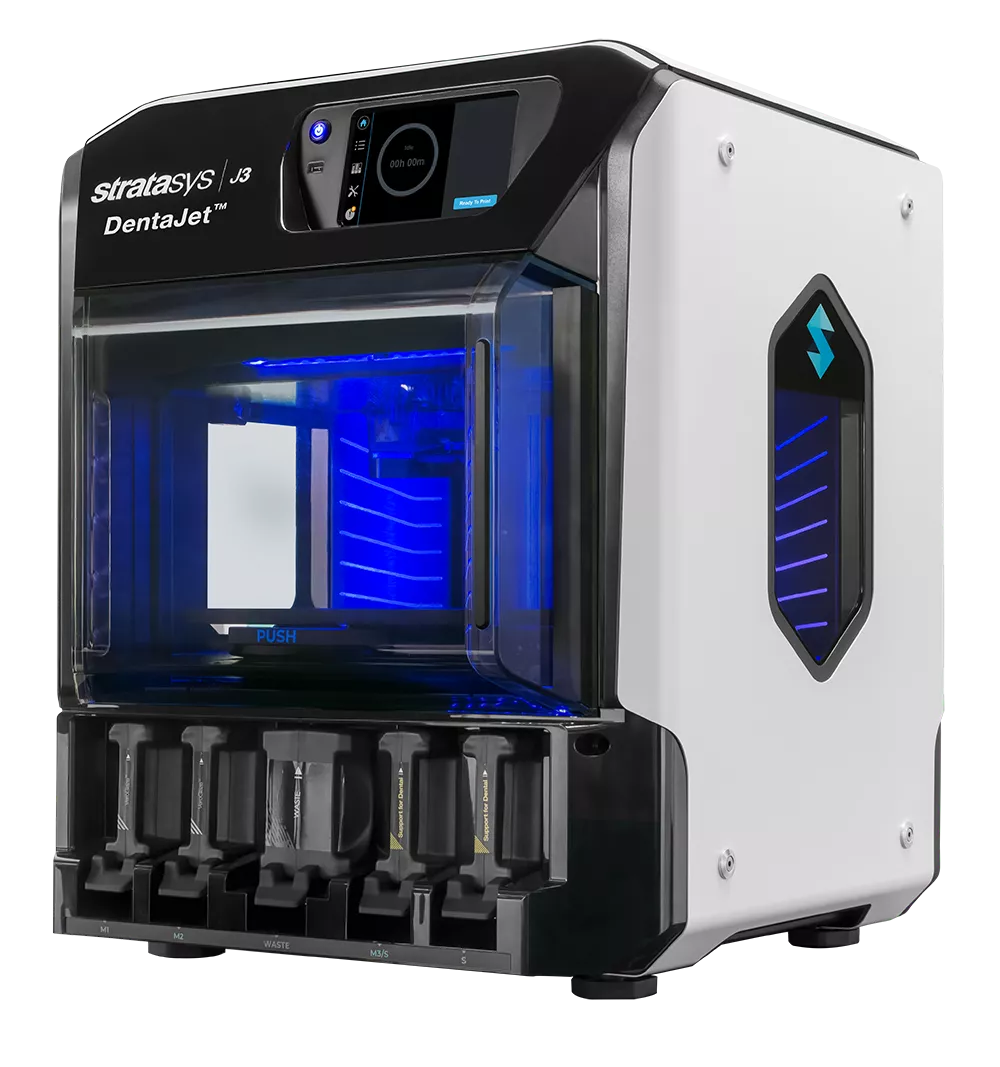 Get Precision and Speed with The Stratasys J3 DentaJet 3D Printer. 