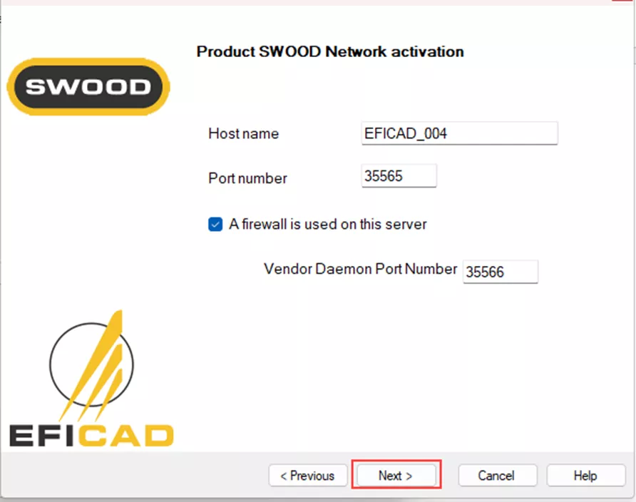 Product SWOOD Network Activation