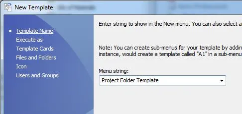 Project Folder Template in SOLIDWORKS PDM 