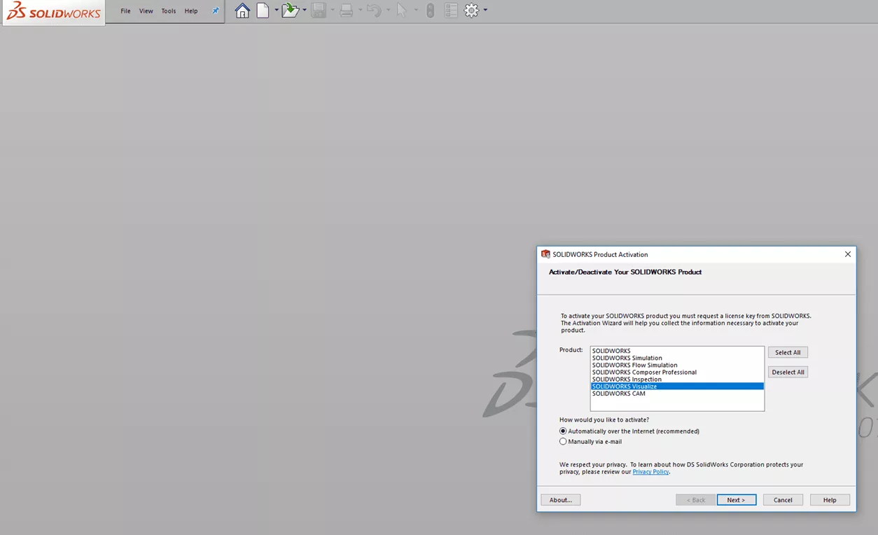How to Reactivate a SOLIDWORKS Visualize Standalone License