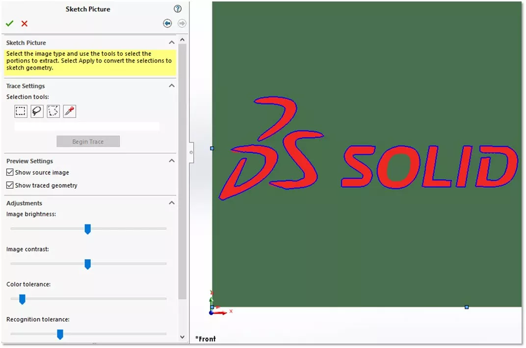 Recognition Tolerance Levels in SOLIDWORKS 