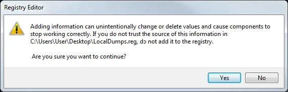 Registry Editor Error 