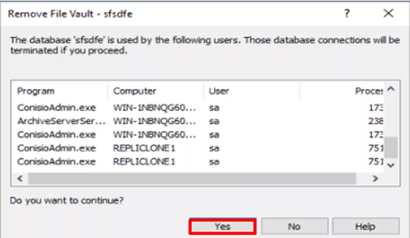 Remove File Fault Database SOLIDWORKS PDM 