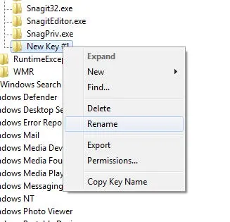 Rename New Key Folder LocalDump File
