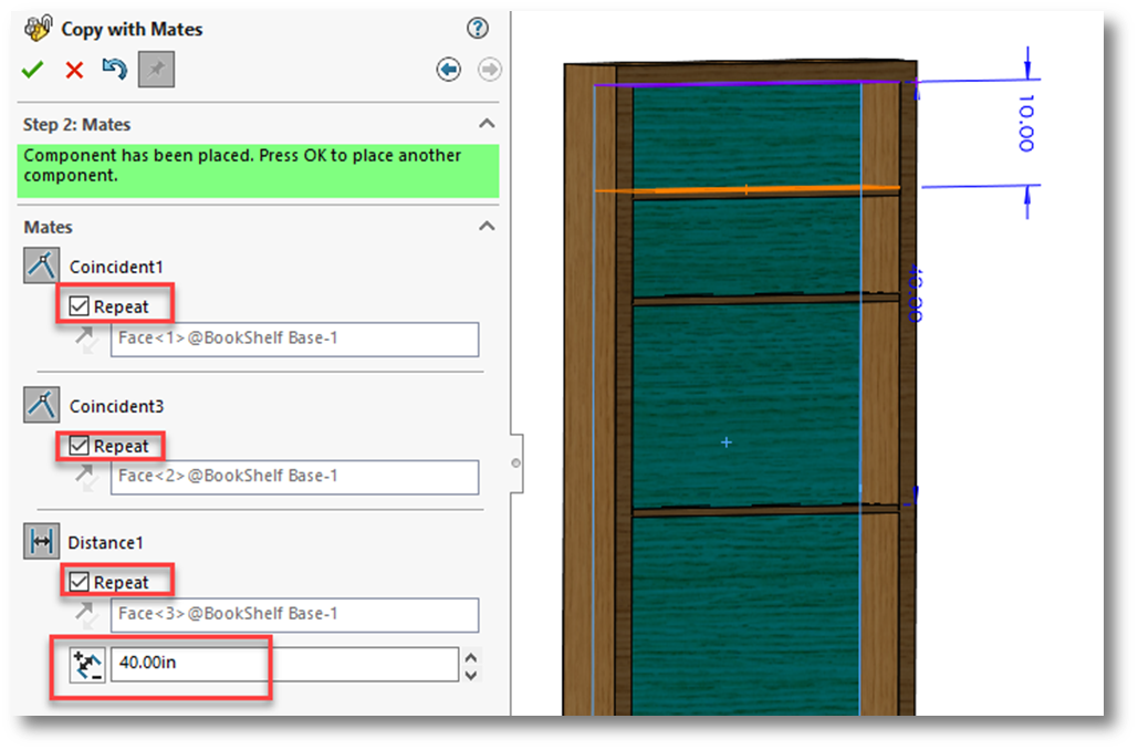 Using SOLIDWORKS Copy With Mates | GoEngineer