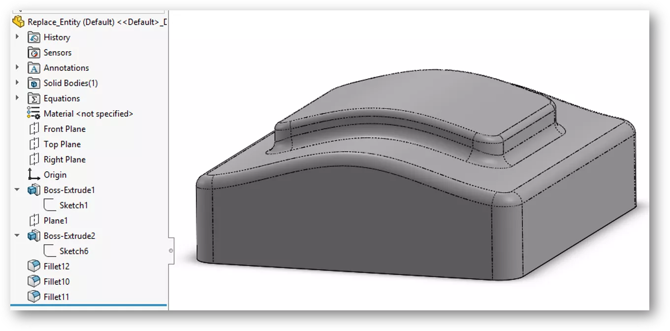 How to Replace a SOLIDWORKS Sketch Entity Without Rebuild Errors