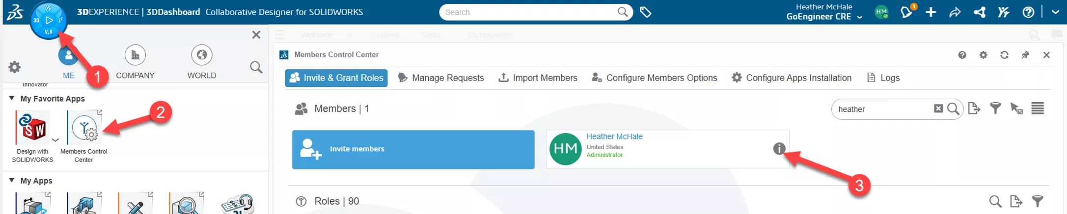 Replace Yourself as Admin in 3DEXPERIENCE