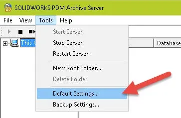 reset lost pdm admin password default settings