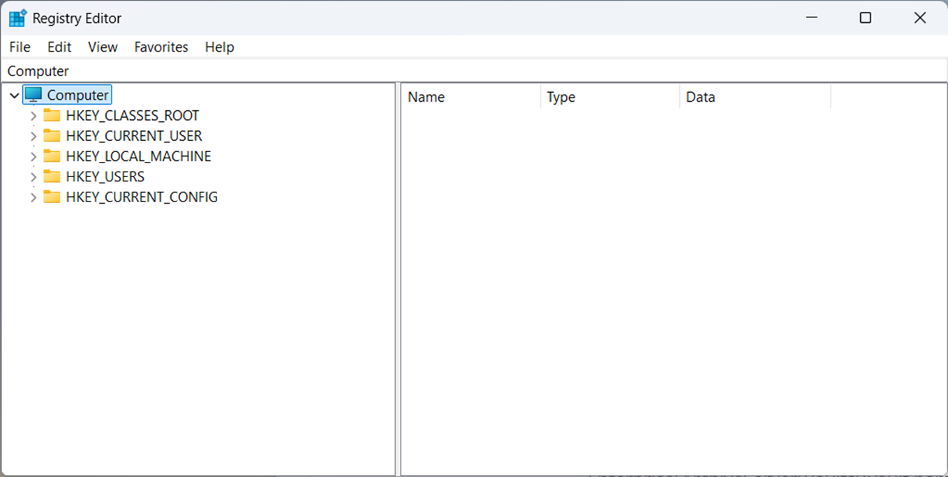 Reset Lost PDM Admin Password Registry Editor