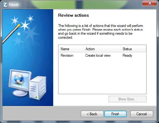 Review Actions Screen SOLIDWORKS PDM 