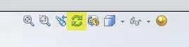 Rotate View Option in SOLIDWORKS