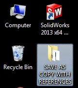 save as with copy desktop location