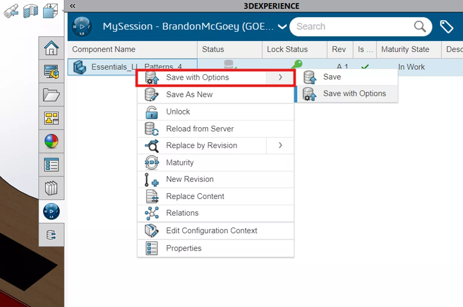 Saving Files to the 3DEXPERIENCE Platform in SOLIDWORKS
