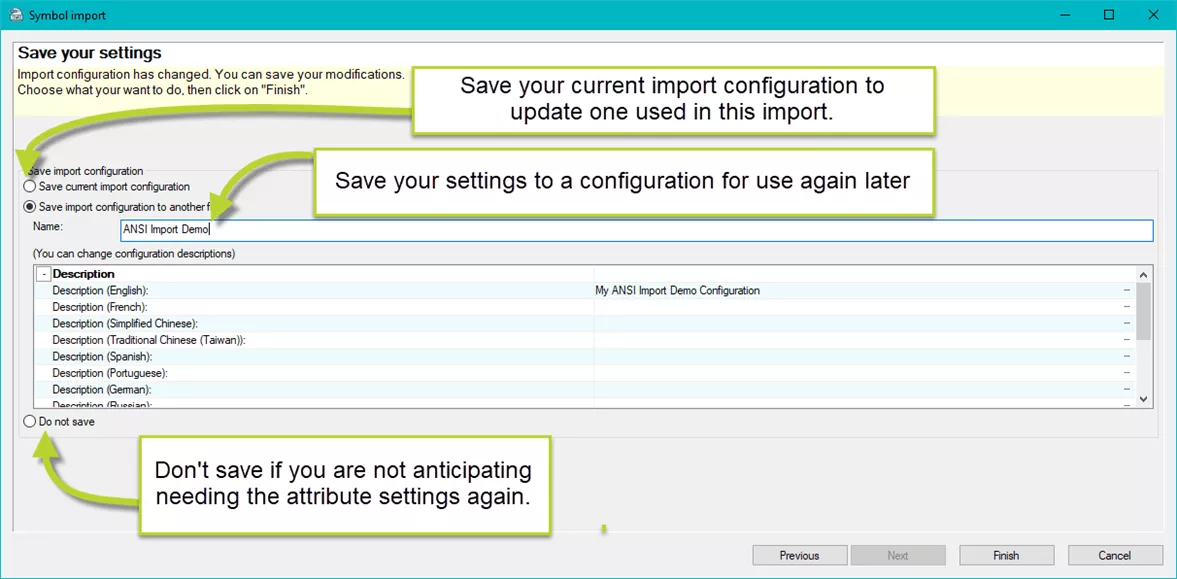 Save Your Settings SOLIDWORKS Electrical Symbol Import