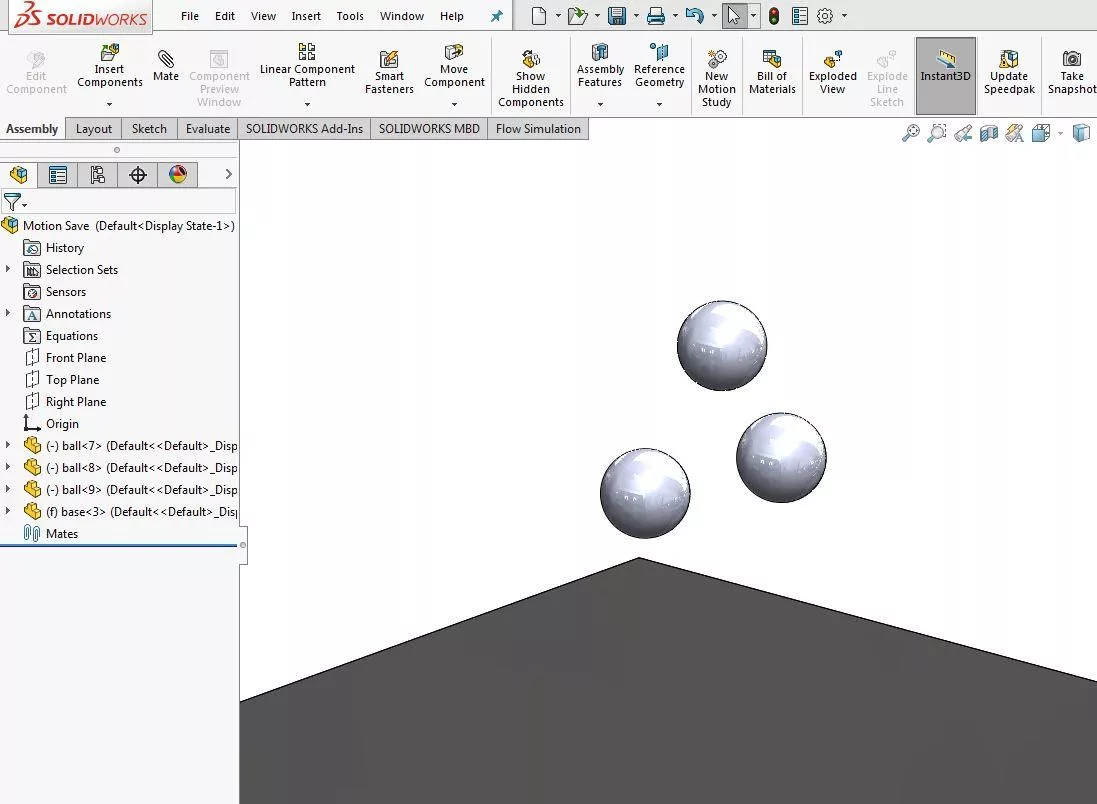 Save SOLIDWORKS Motion Study Positions Tutorial 