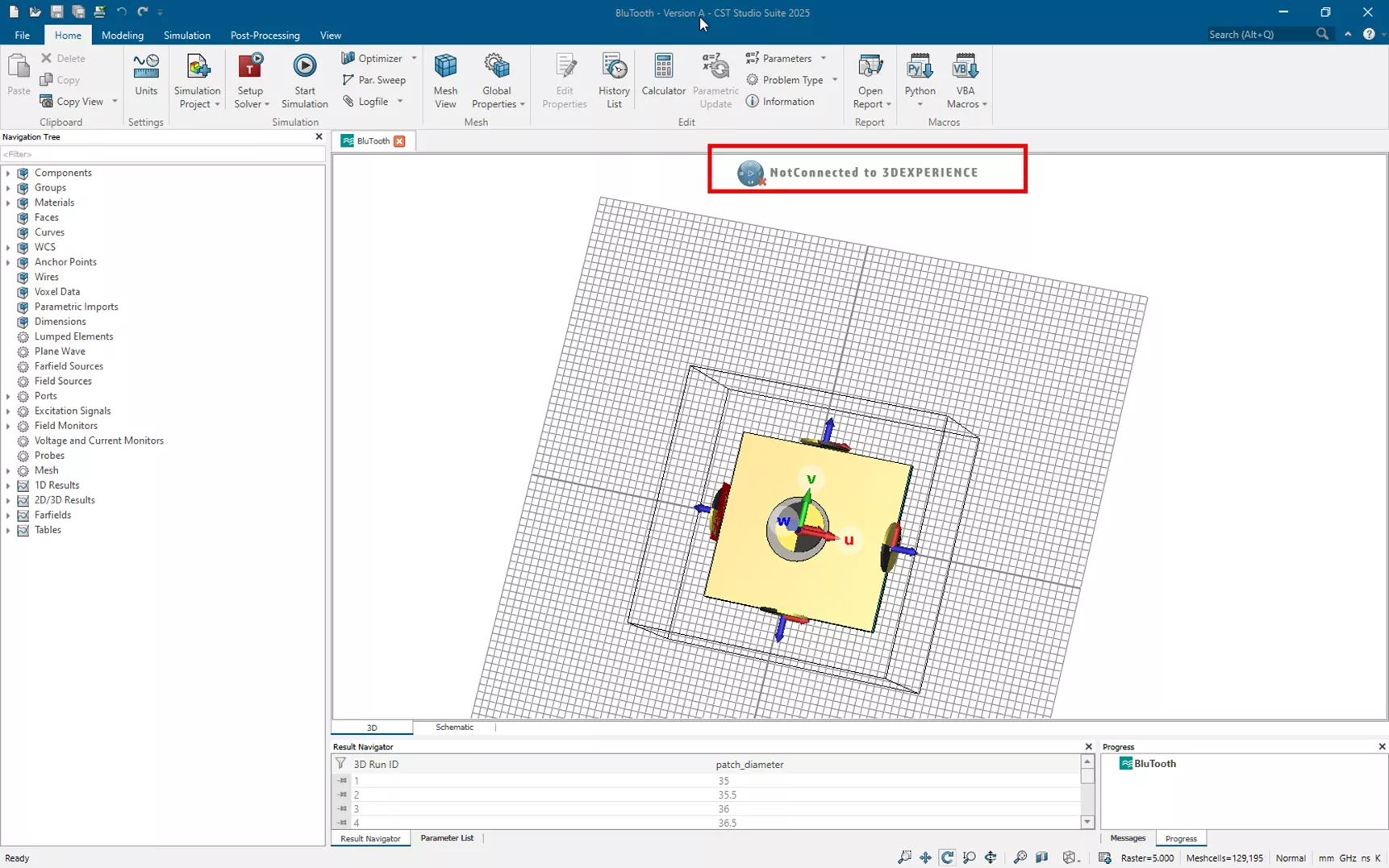 Saving CST Studio Suite Projects to the 3DEXPERIENCE Platform