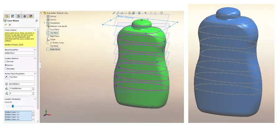 XTract3D Adds Mesh to Model Tools in SOLIDWORKS