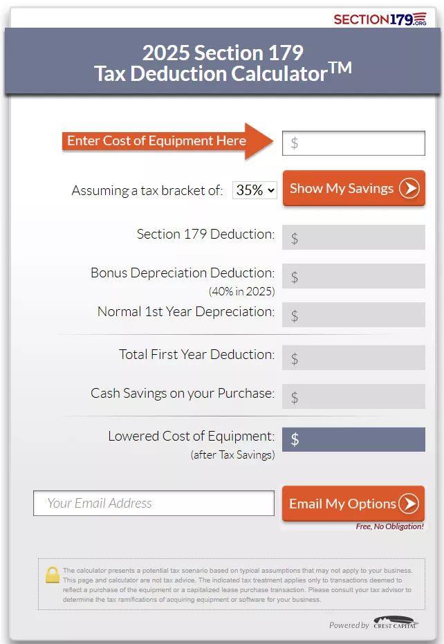 Make sure you're getting all your tax savings with Section 179