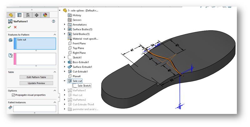 SOLIDWORKS Variable Pattern Tool Explained | GoEngineer