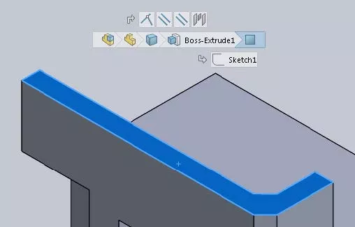 Selection Breadcrumbs in SOLIDWORKS 