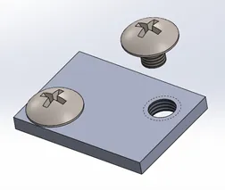 Shaded Assembly View in SOLIDWORKS